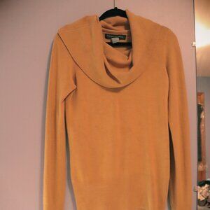 French Connection Cowlneck Sweater- colored camel